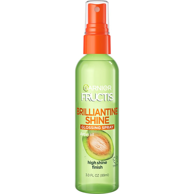 Front view of Brilliantine Shine Glossy Spray.